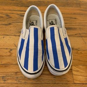 Vans Slip On Striped Sneakers